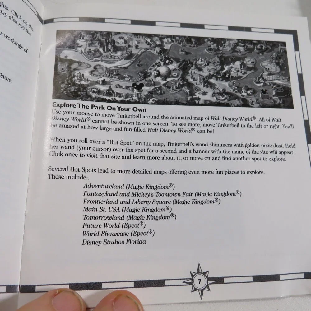 Walt Disney World EXPLORER Computer Game OUT OF DATE SOFTWARE